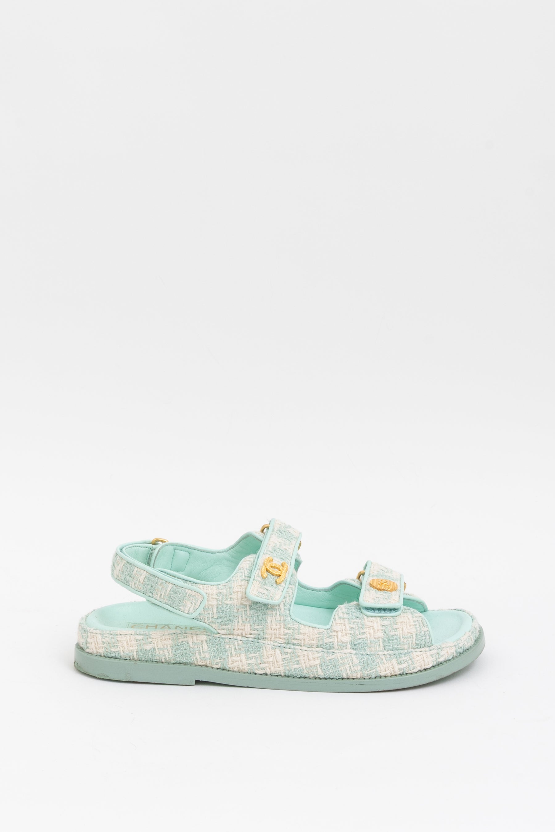 Tweed Dad Sandals