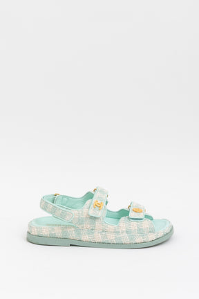 Tweed Dad Sandals