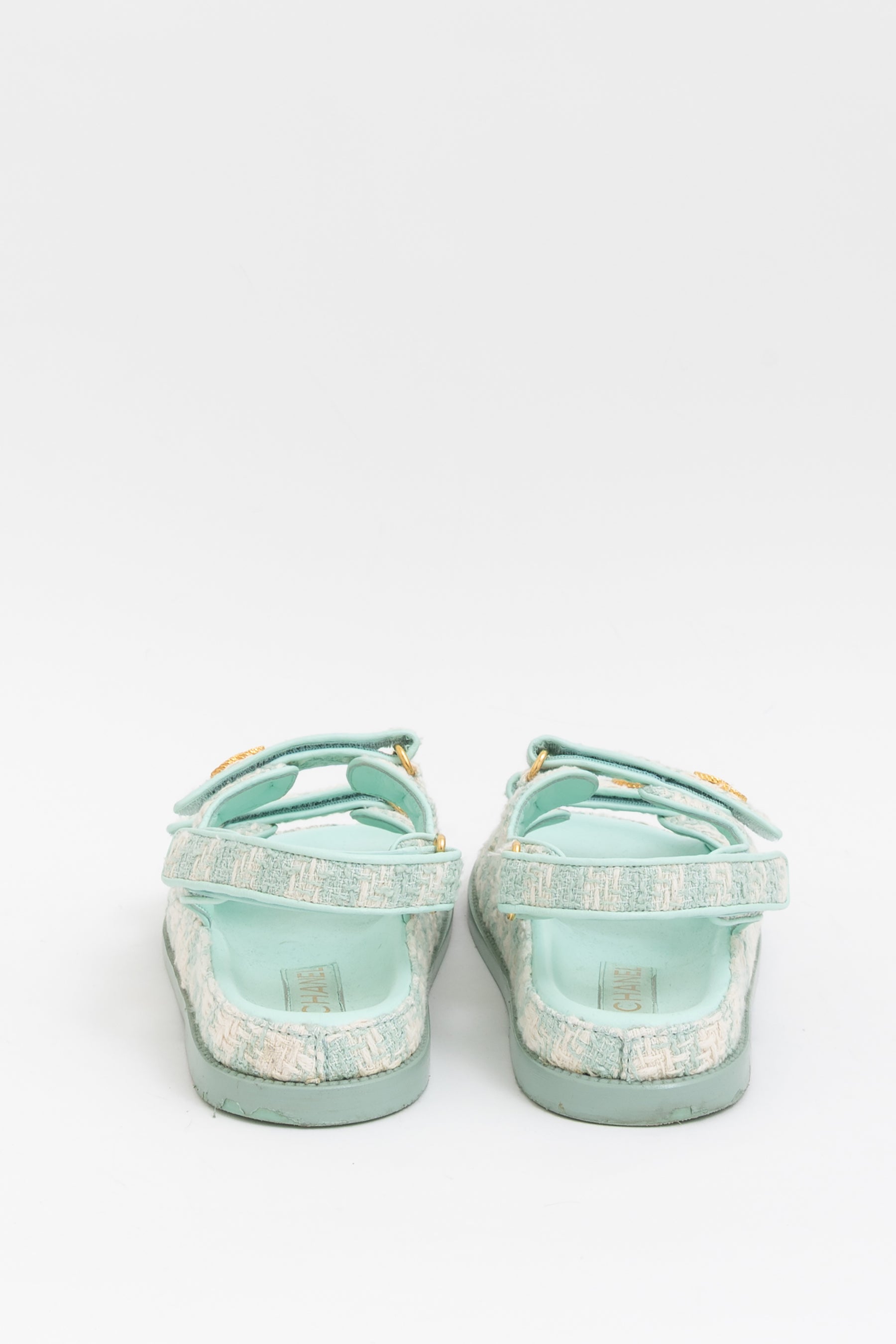 Tweed Dad Sandals