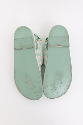 Tweed Dad Sandals