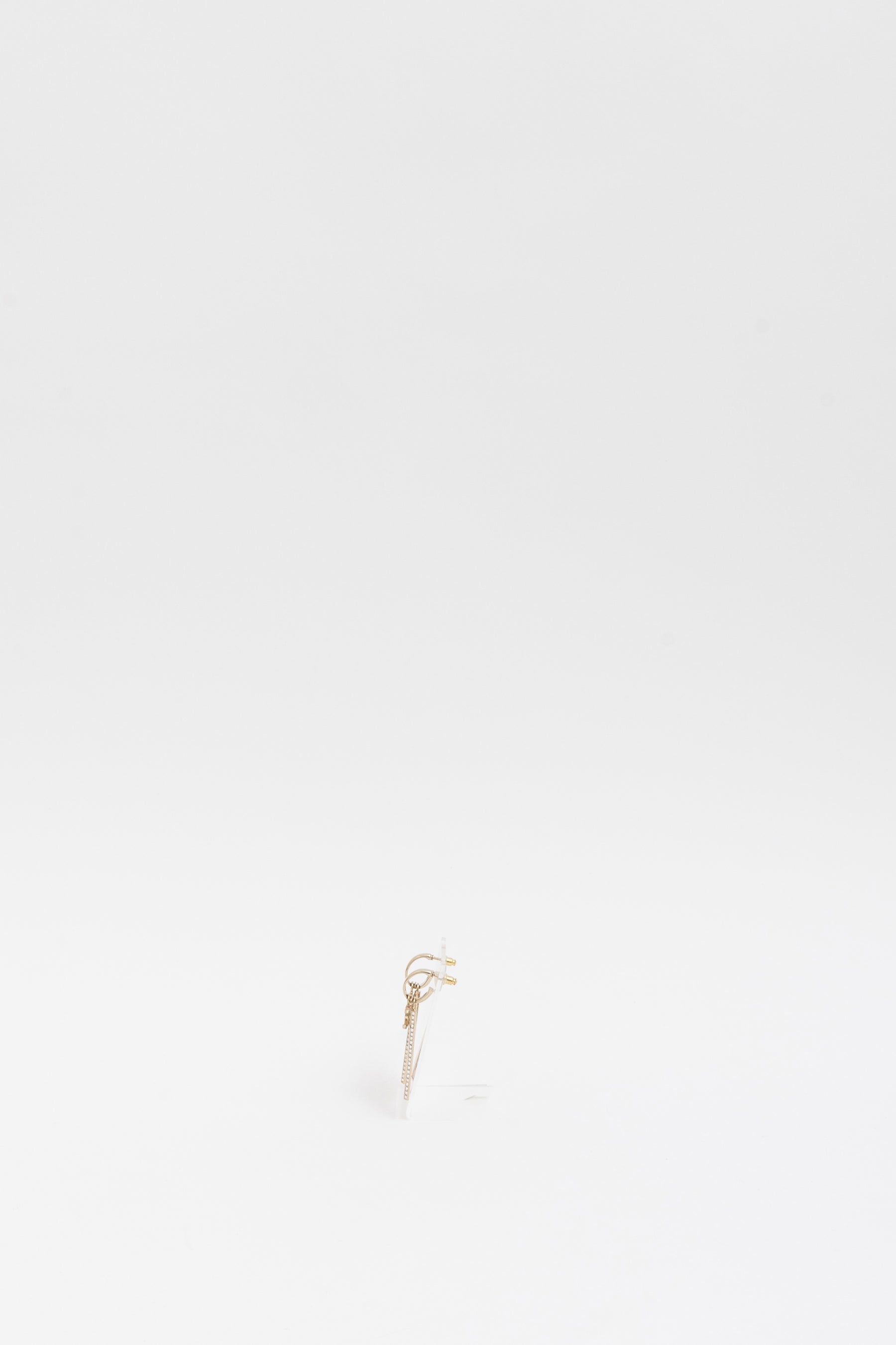 Logo Drop Earrings