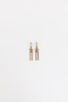 Logo Drop Earrings