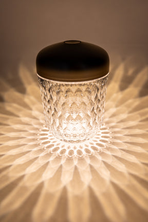 x Saint-Louis Folia Portable Crystal Lamp