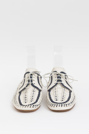 Braided Lace Up Derbys