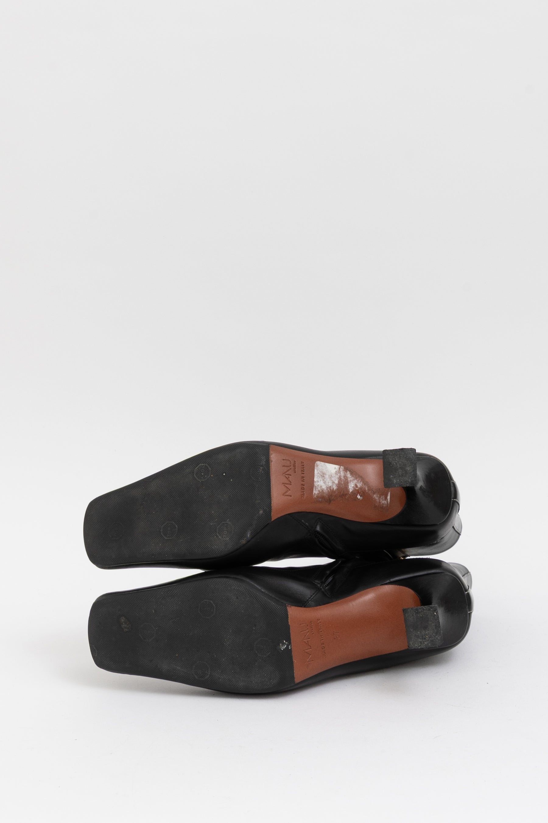 Square Toe Ankle Boots