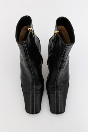 Square Toe Ankle Boots
