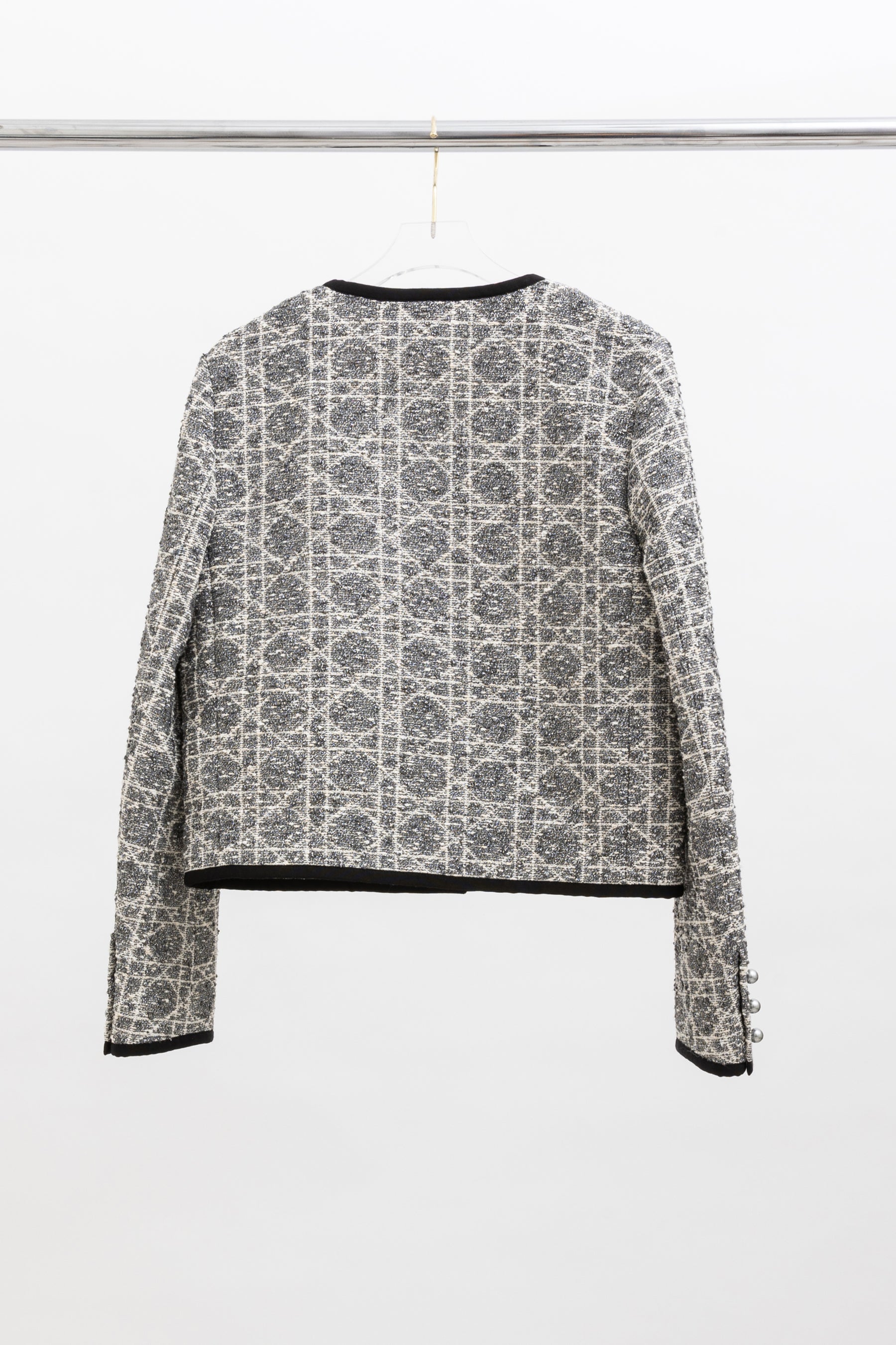 Macrocannage Cropped Jacket