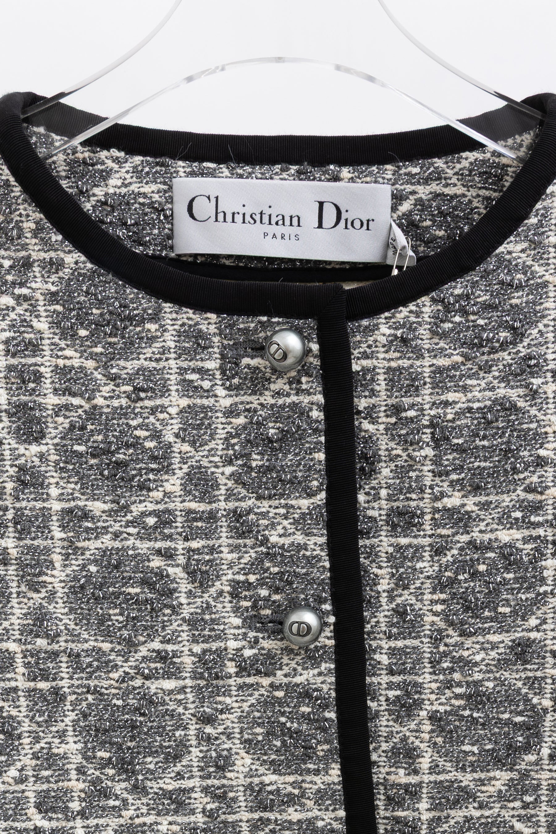 Macrocannage Cropped Jacket