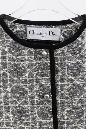 Macrocannage Cropped Jacket