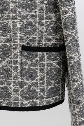 Macrocannage Cropped Jacket
