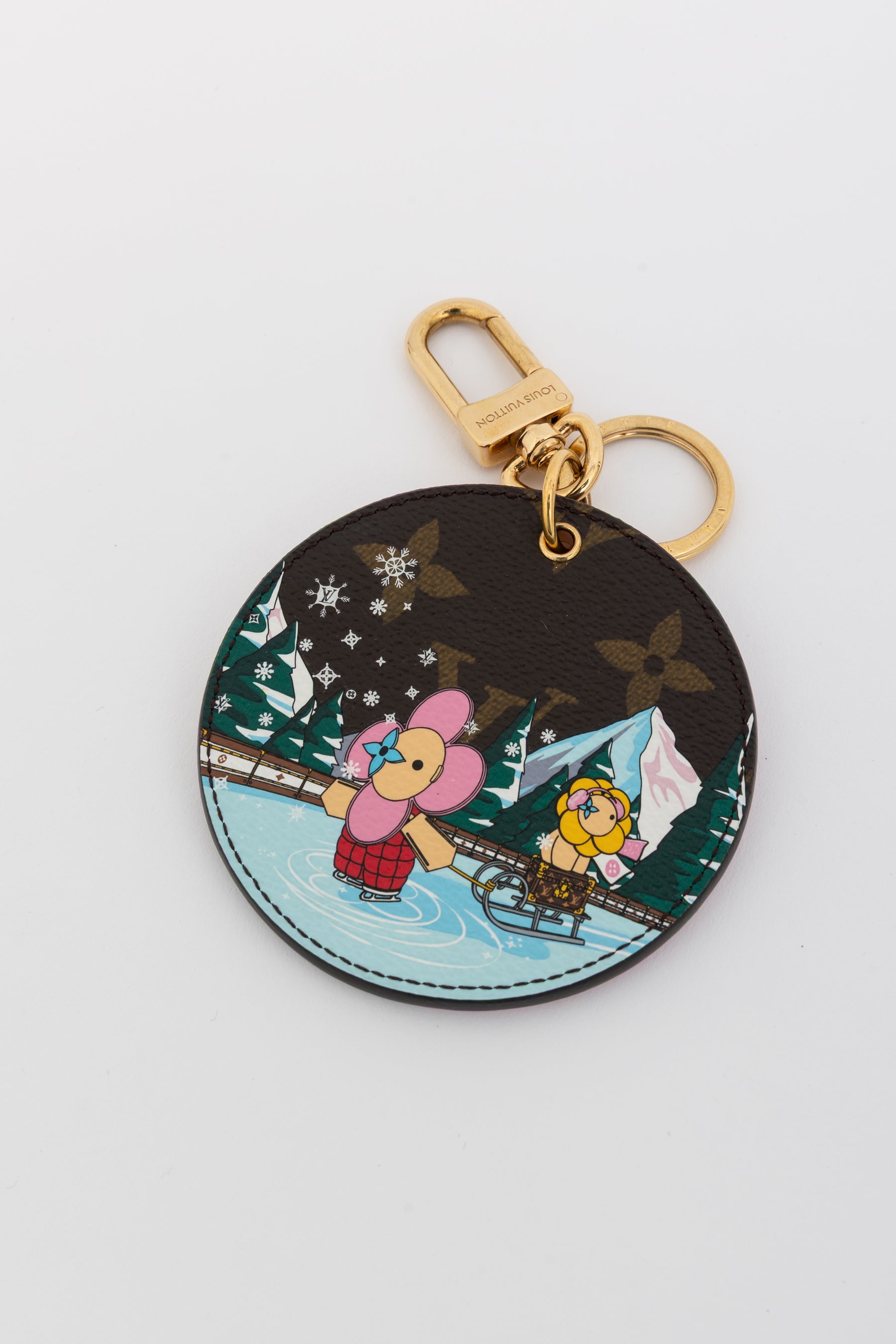 Monogram Illustre Ice Skate Charm