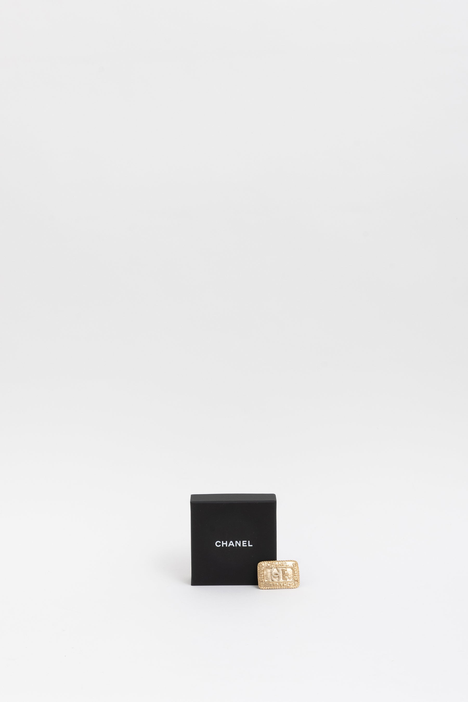 Crown Logo Brooch