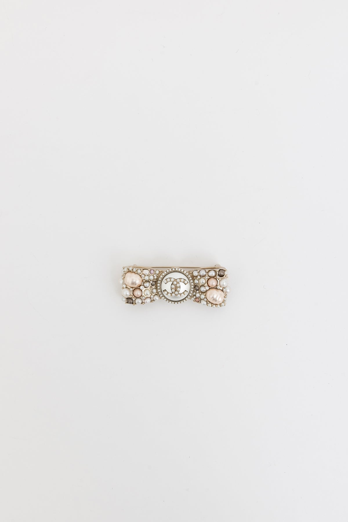 Coco Mark Bow Brooch