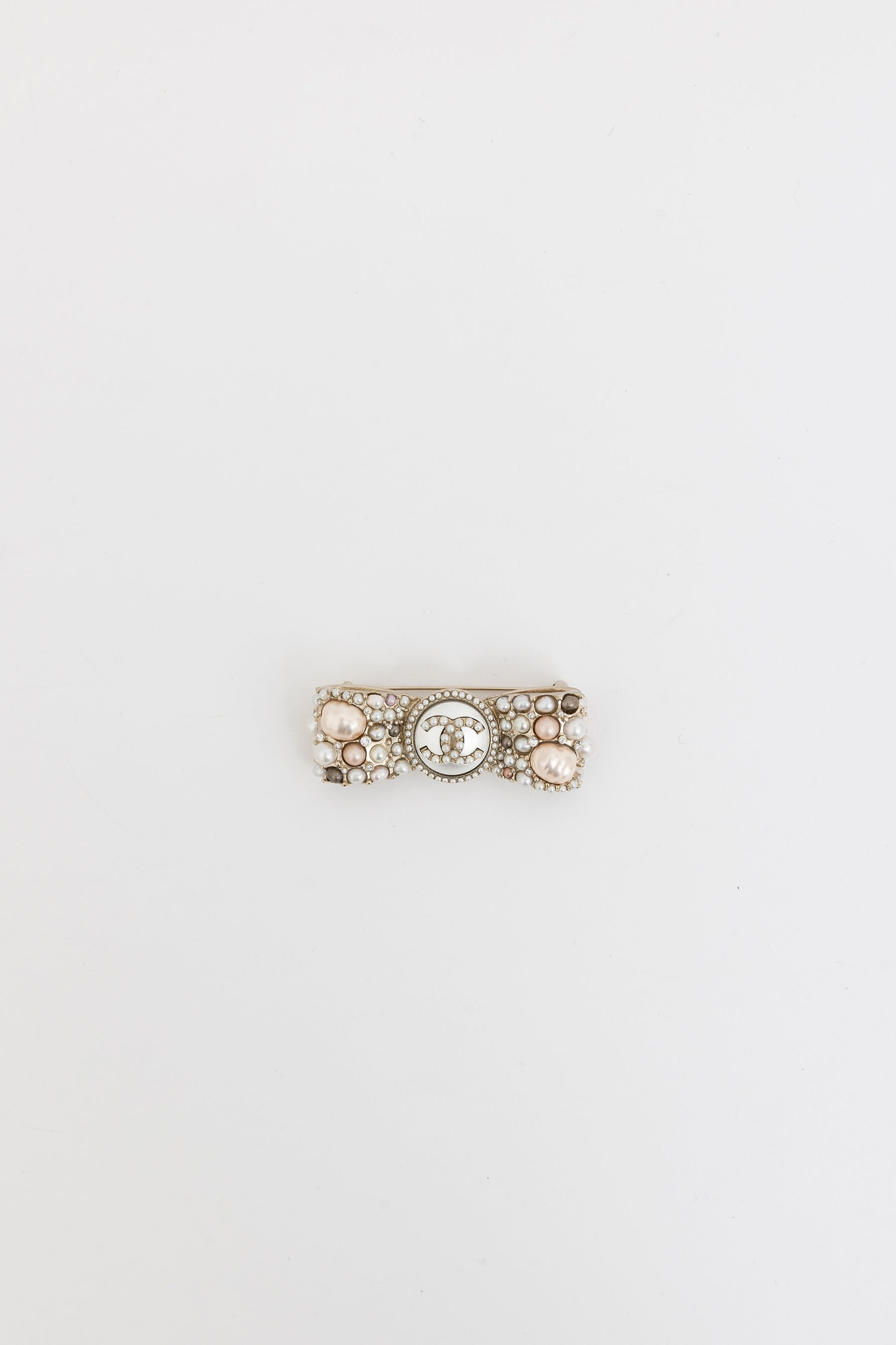 Coco Mark Bow Brooch