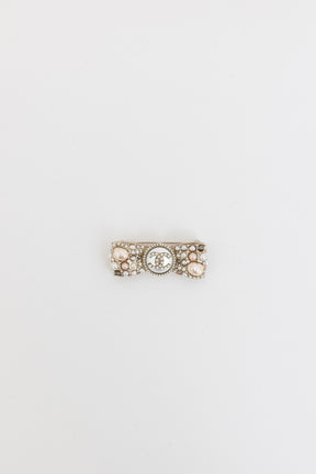 Coco Mark Bow Brooch
