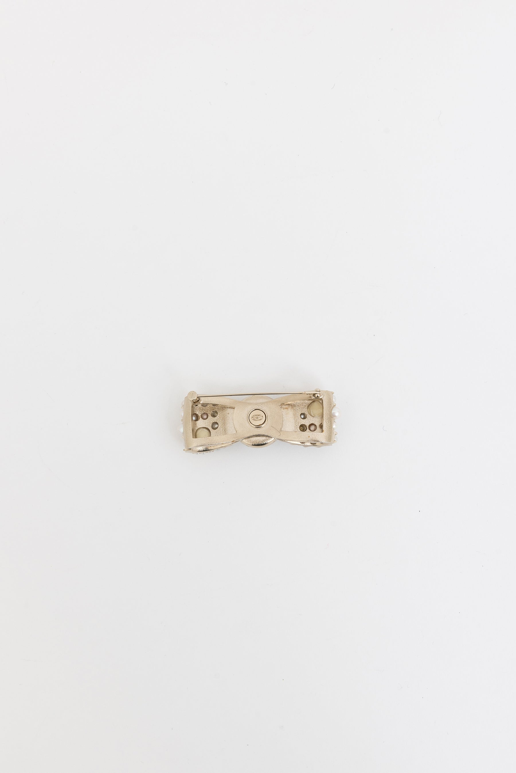Coco Mark Bow Brooch