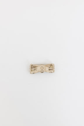 Coco Mark Bow Brooch
