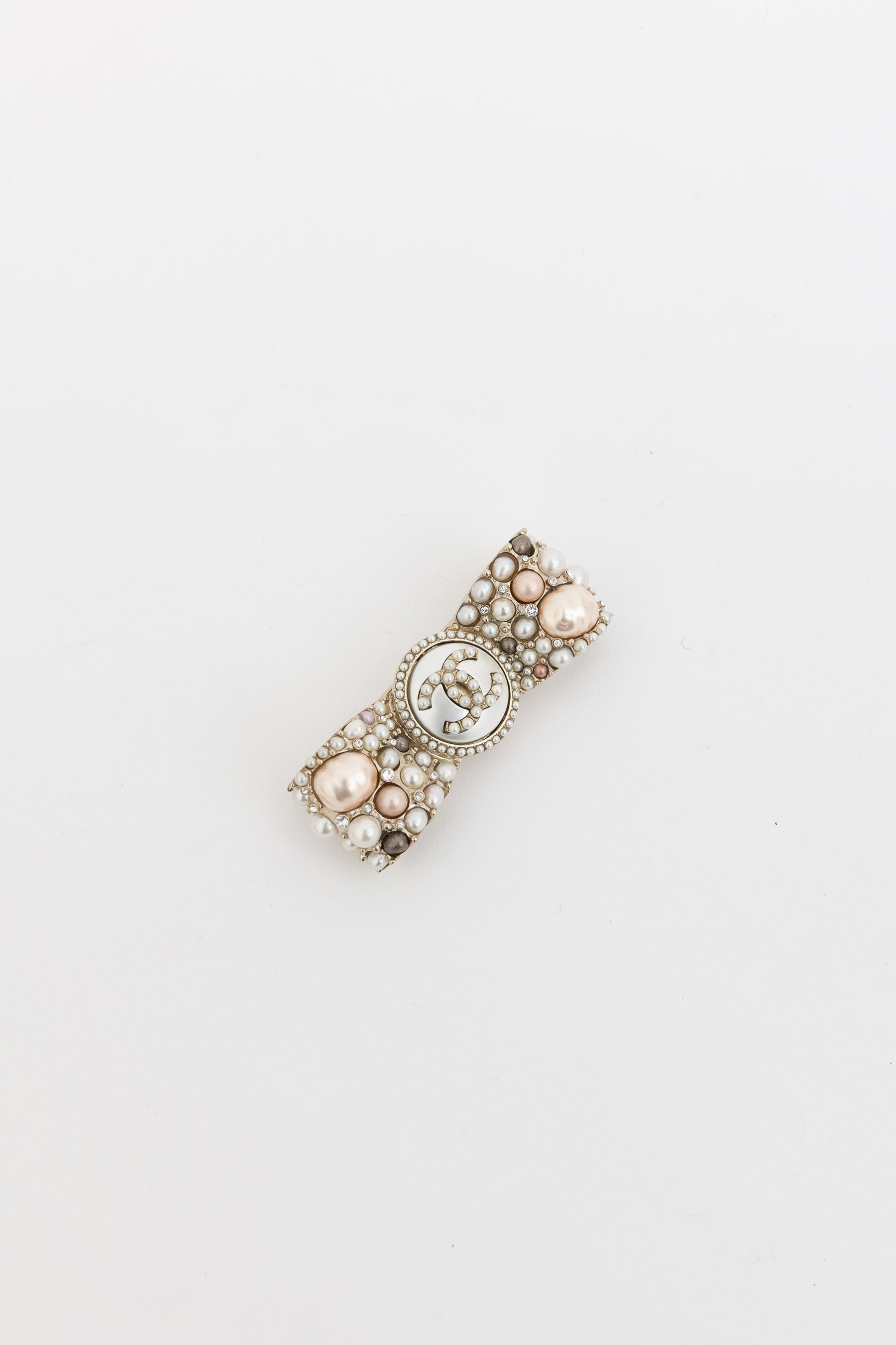 Coco Mark Bow Brooch