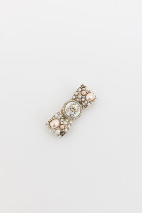 Coco Mark Bow Brooch