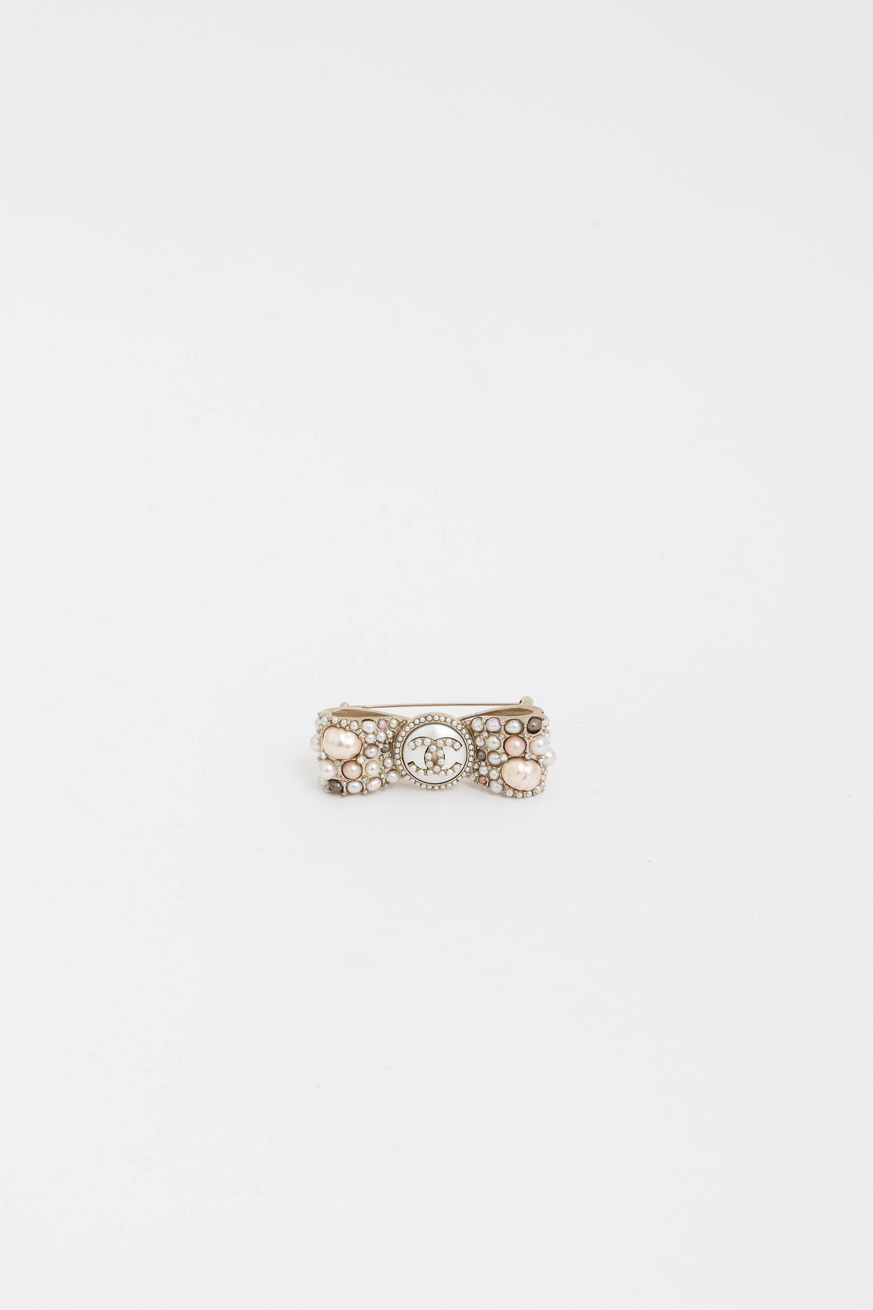 Coco Mark Bow Brooch