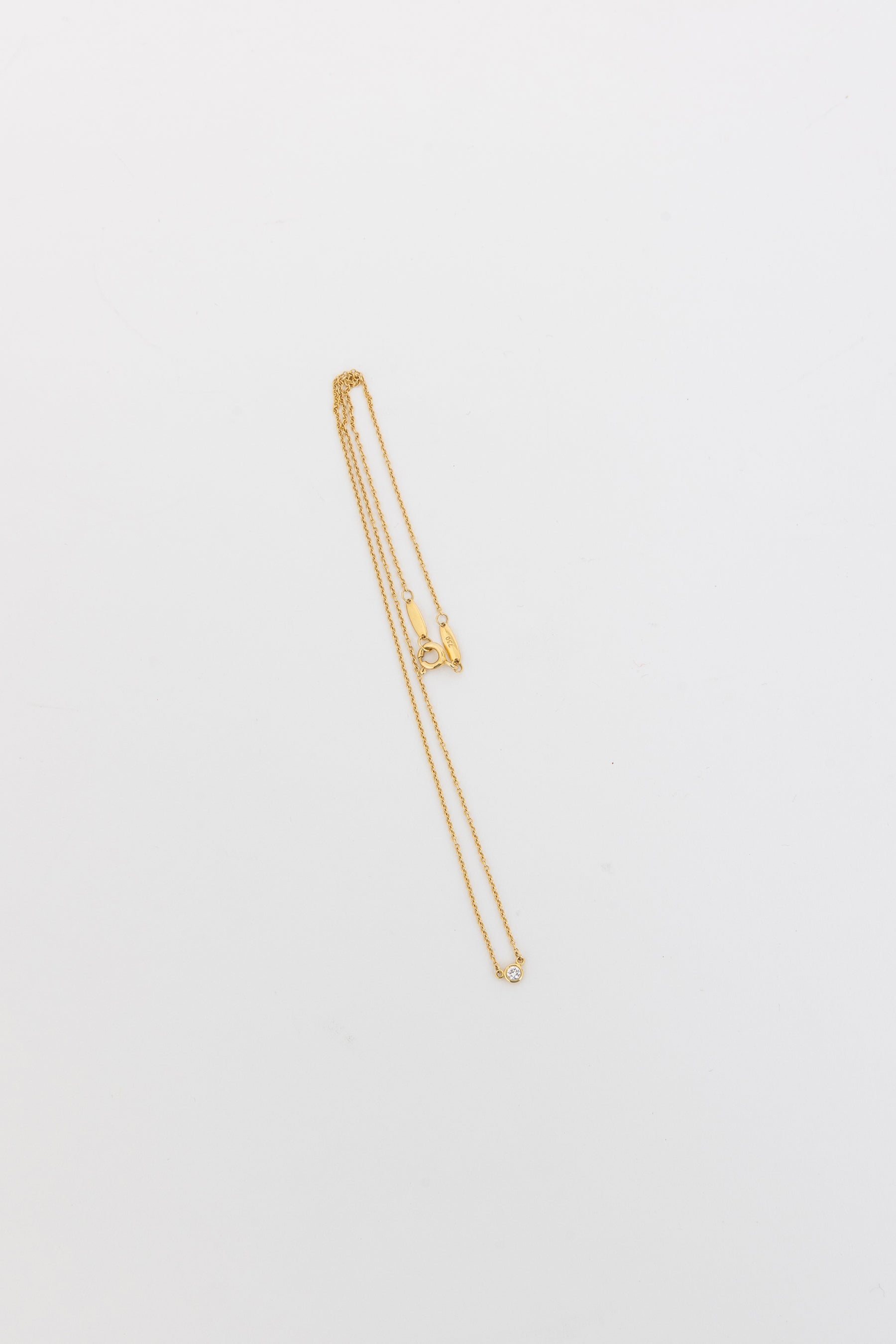 Elsa Peretti Diamonds by the Yard Single Diamond Pendant