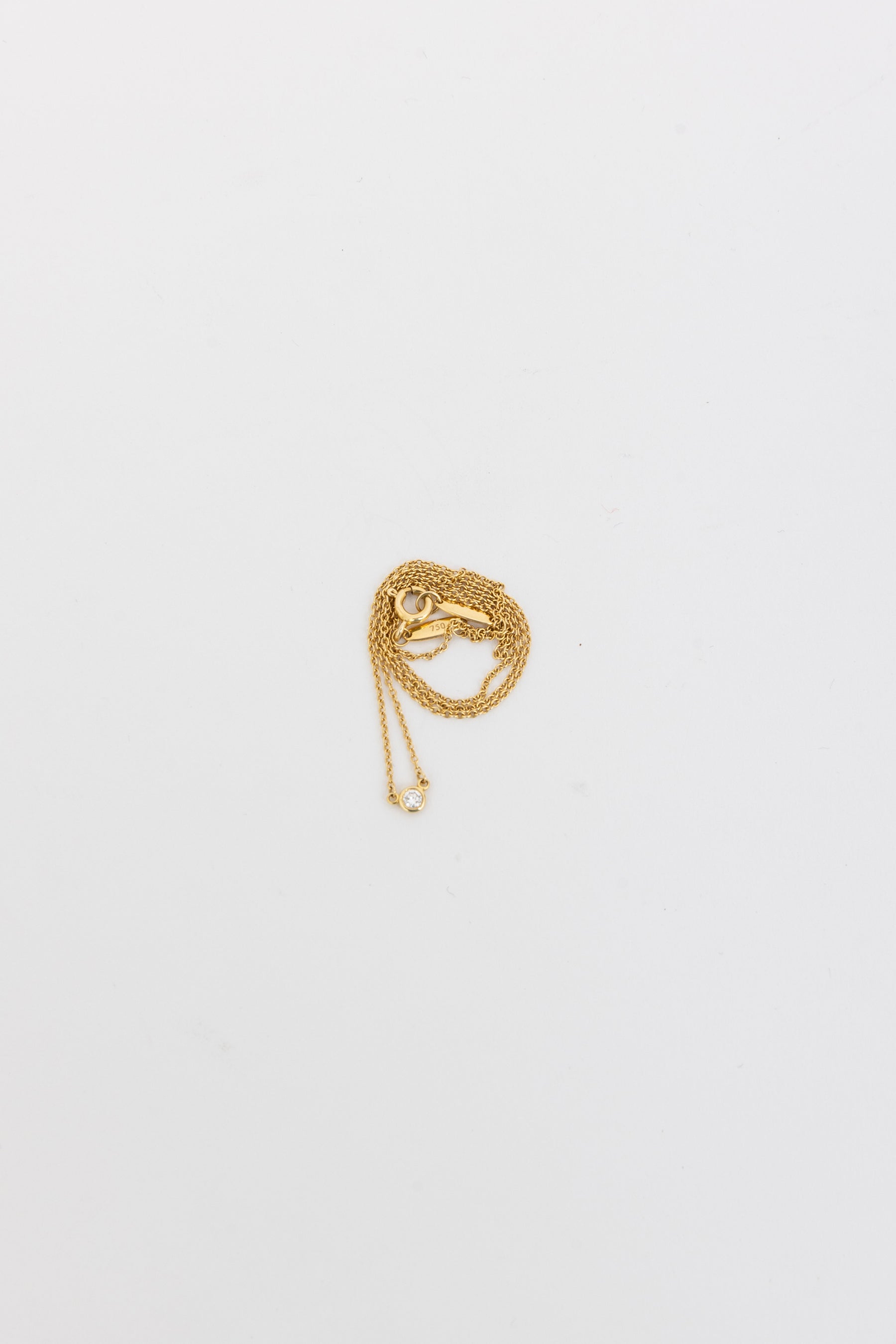 Elsa Peretti Diamonds by the Yard Single Diamond Pendant