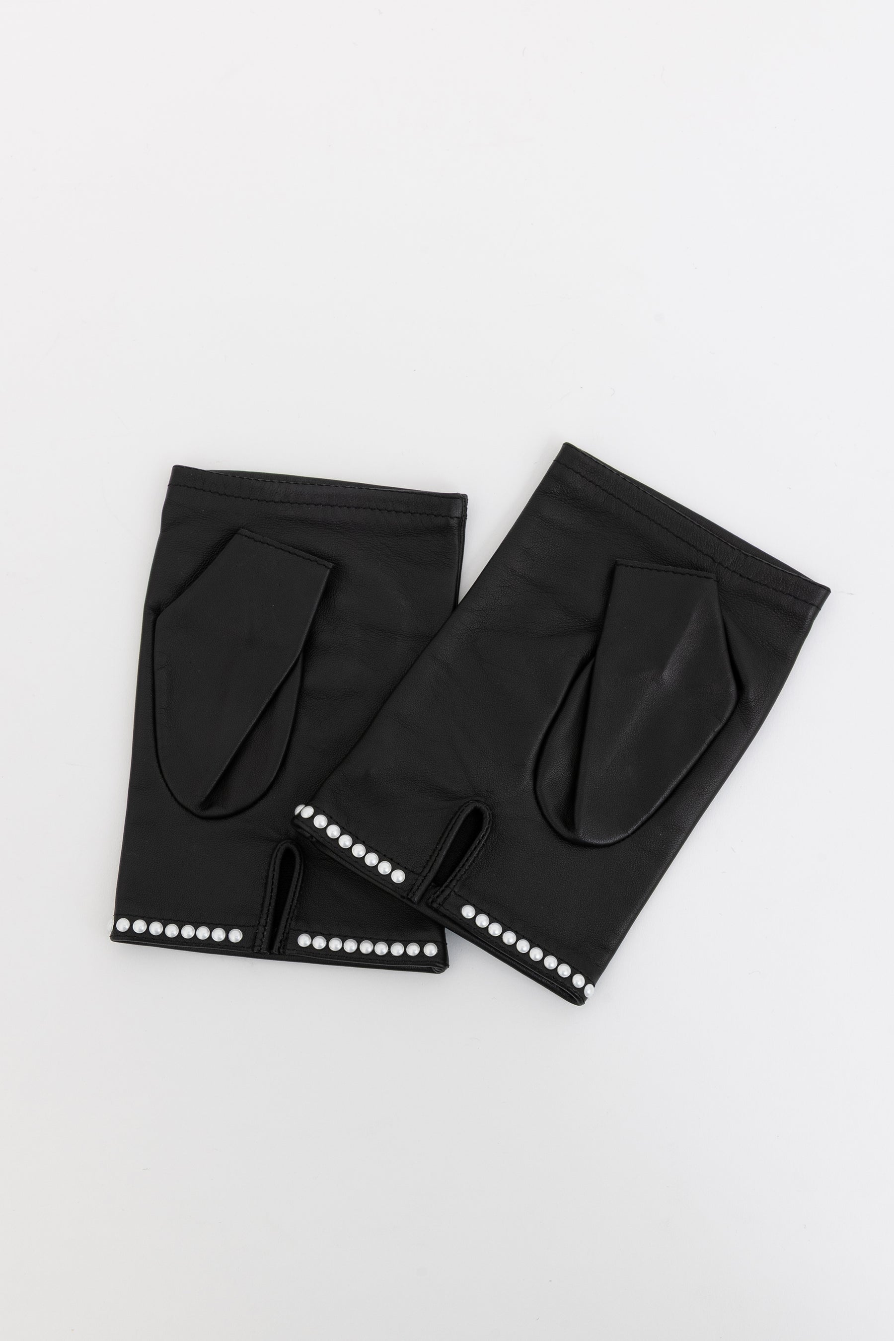 Pearl Logo Fingerless Gloves