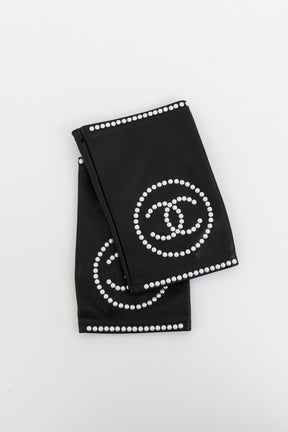 Pearl Logo Fingerless Gloves