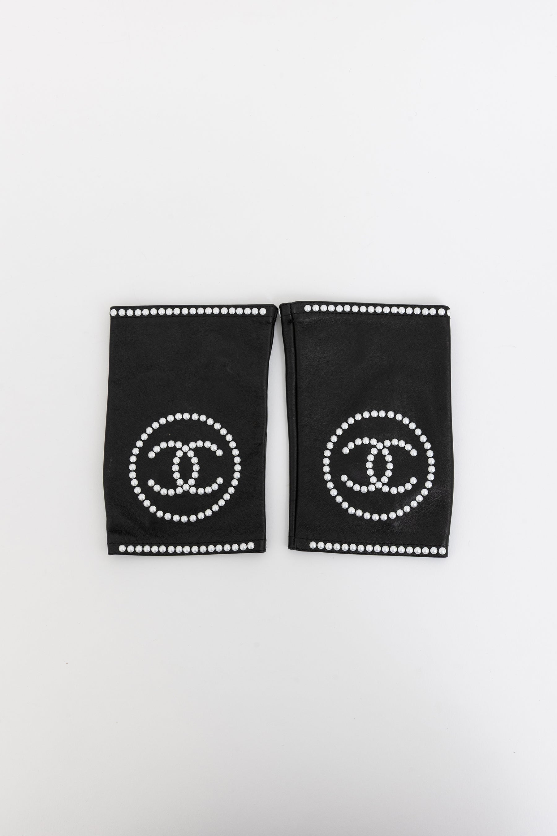 Pearl Logo Fingerless Gloves