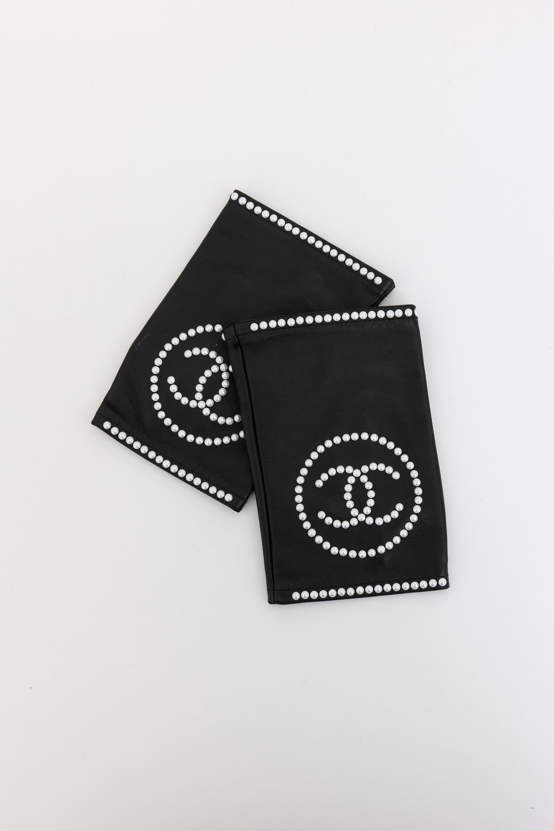 Pearl Logo Fingerless Gloves