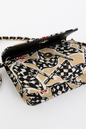 VIP Flag Print Mini Bag