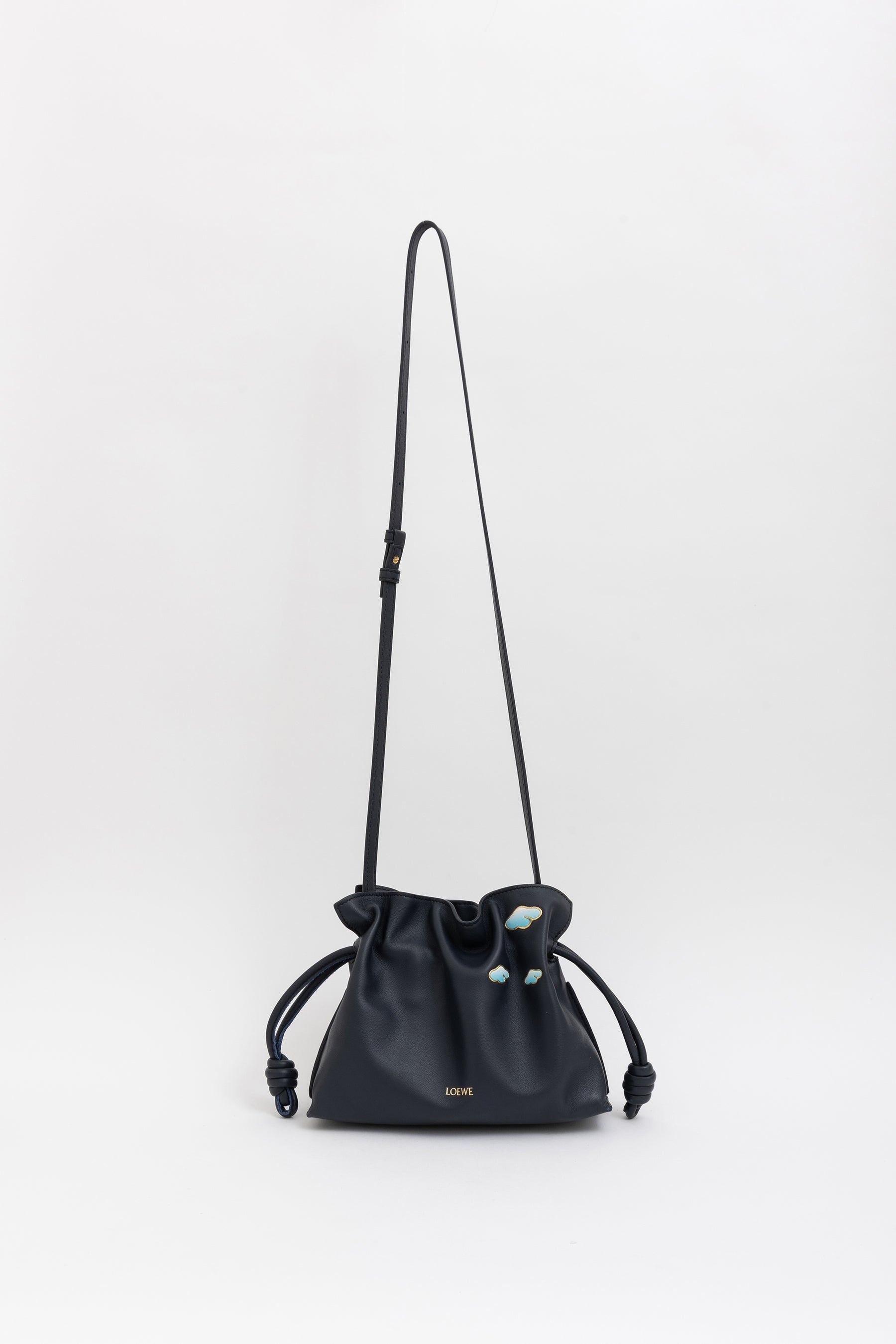 x Suna Fujita Mini Flamenco Clutch Bag