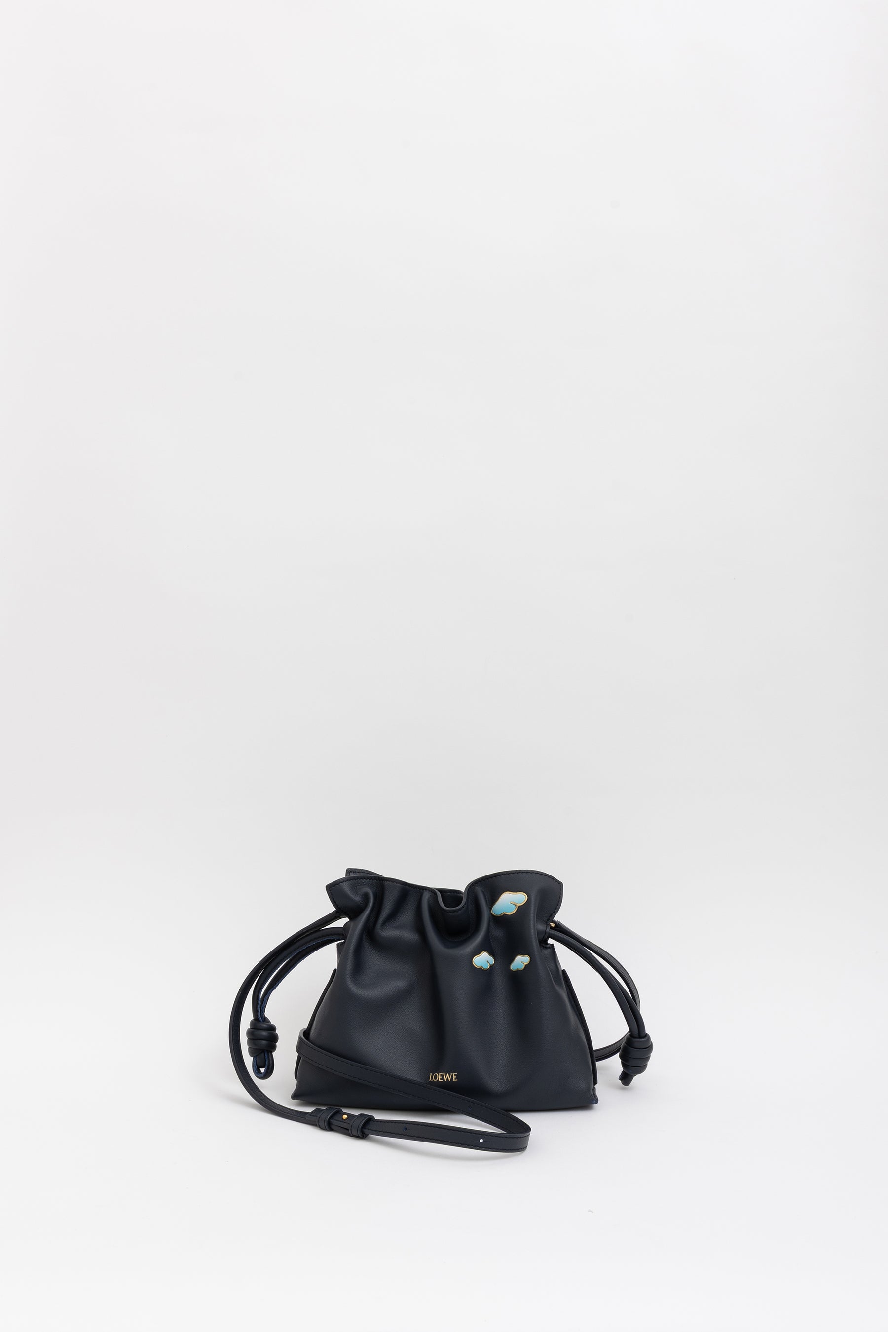 x Suna Fujita Mini Flamenco Clutch Bag