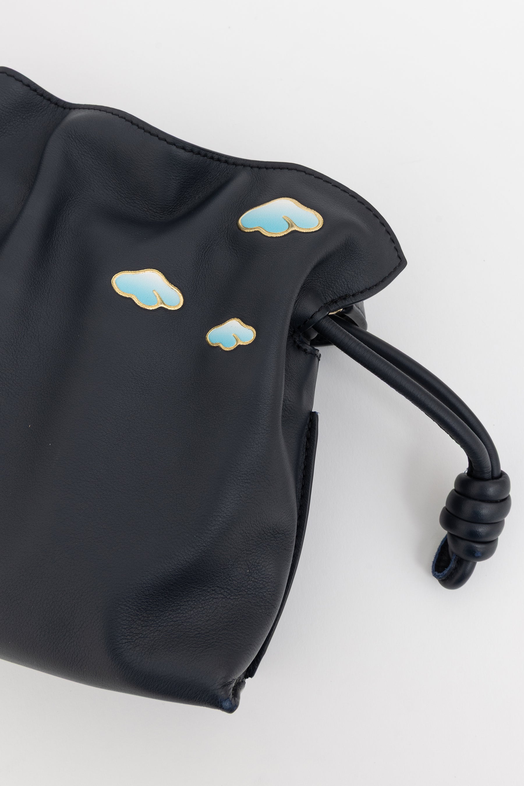 x Suna Fujita Mini Flamenco Clutch Bag
