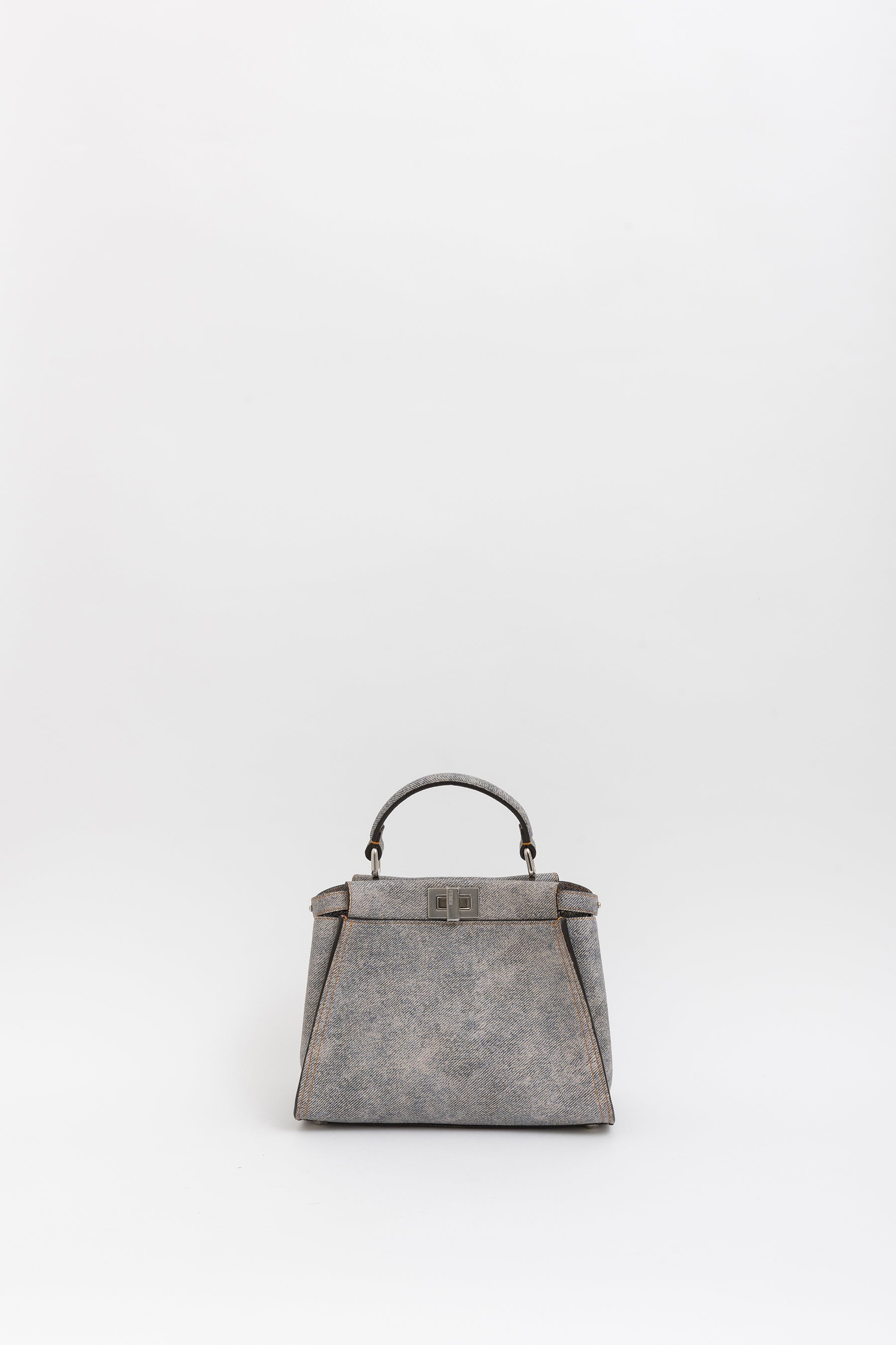 Denim Effect Mini Peekaboo