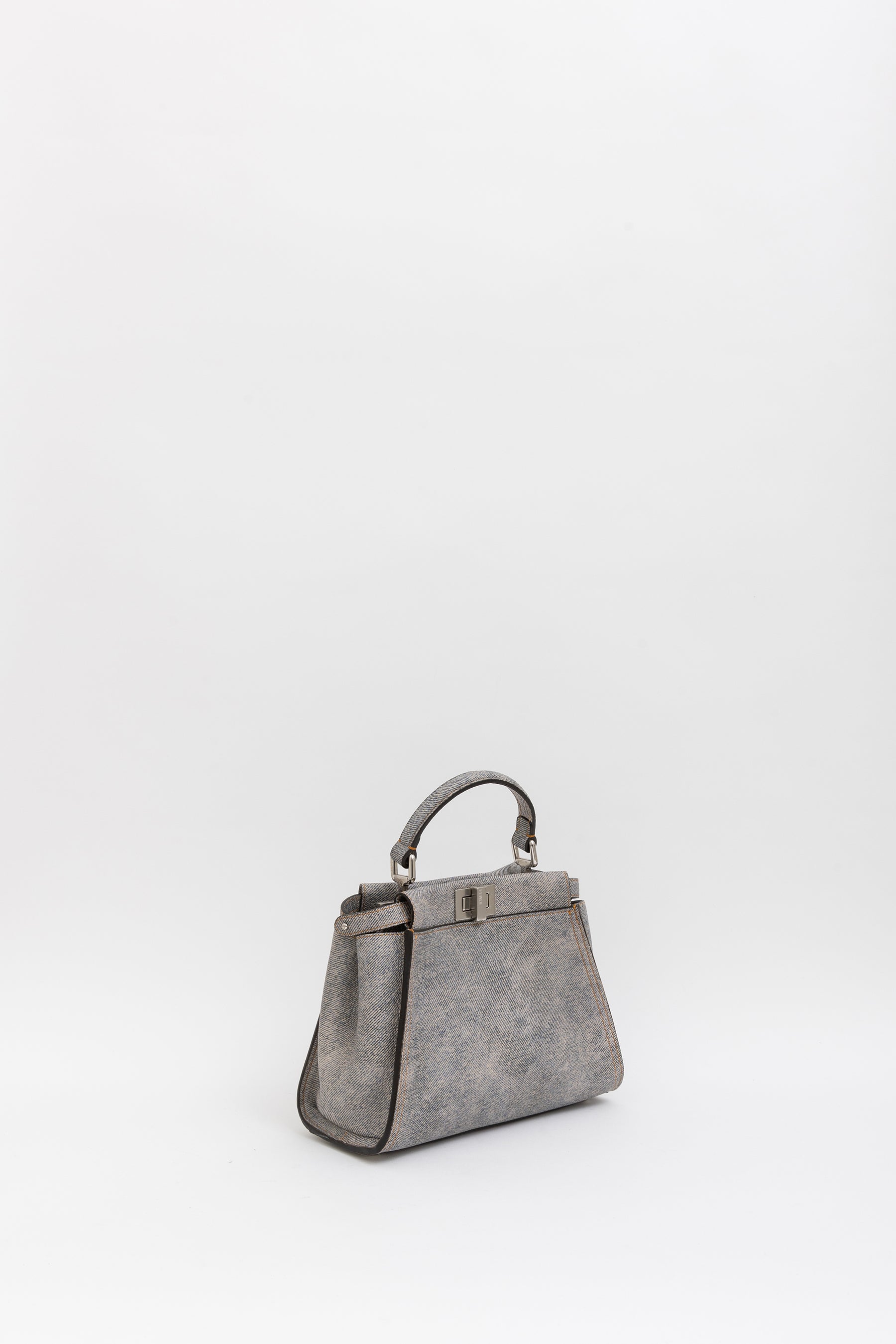 Denim Effect Mini Peekaboo
