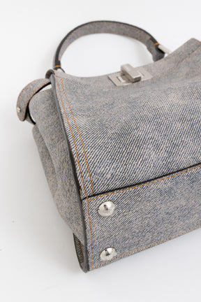 Denim Effect Mini Peekaboo