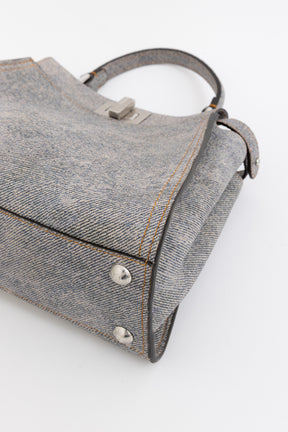 Denim Effect Mini Peekaboo