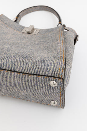 Denim Effect Mini Peekaboo