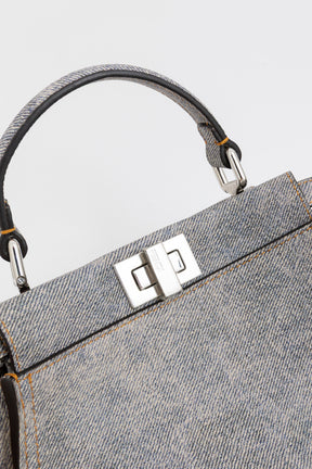Denim Effect Mini Peekaboo