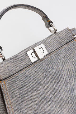 Denim Effect Mini Peekaboo