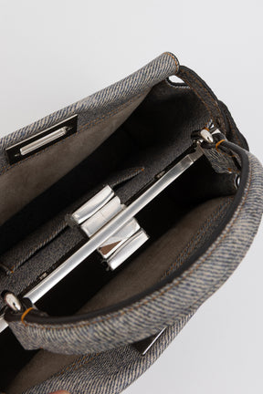 Denim Effect Mini Peekaboo