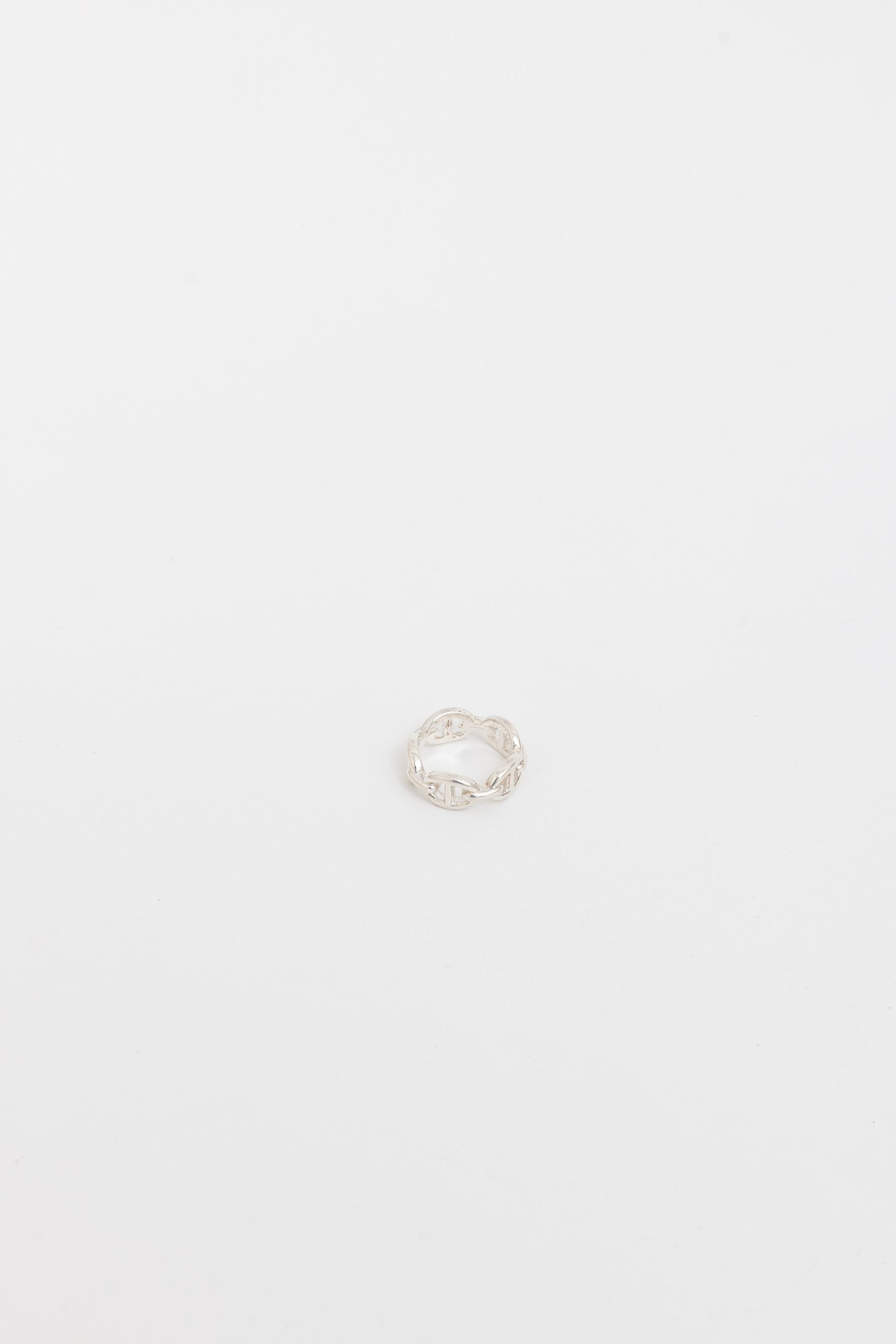Chaine d'Ancre Enchainee Ring