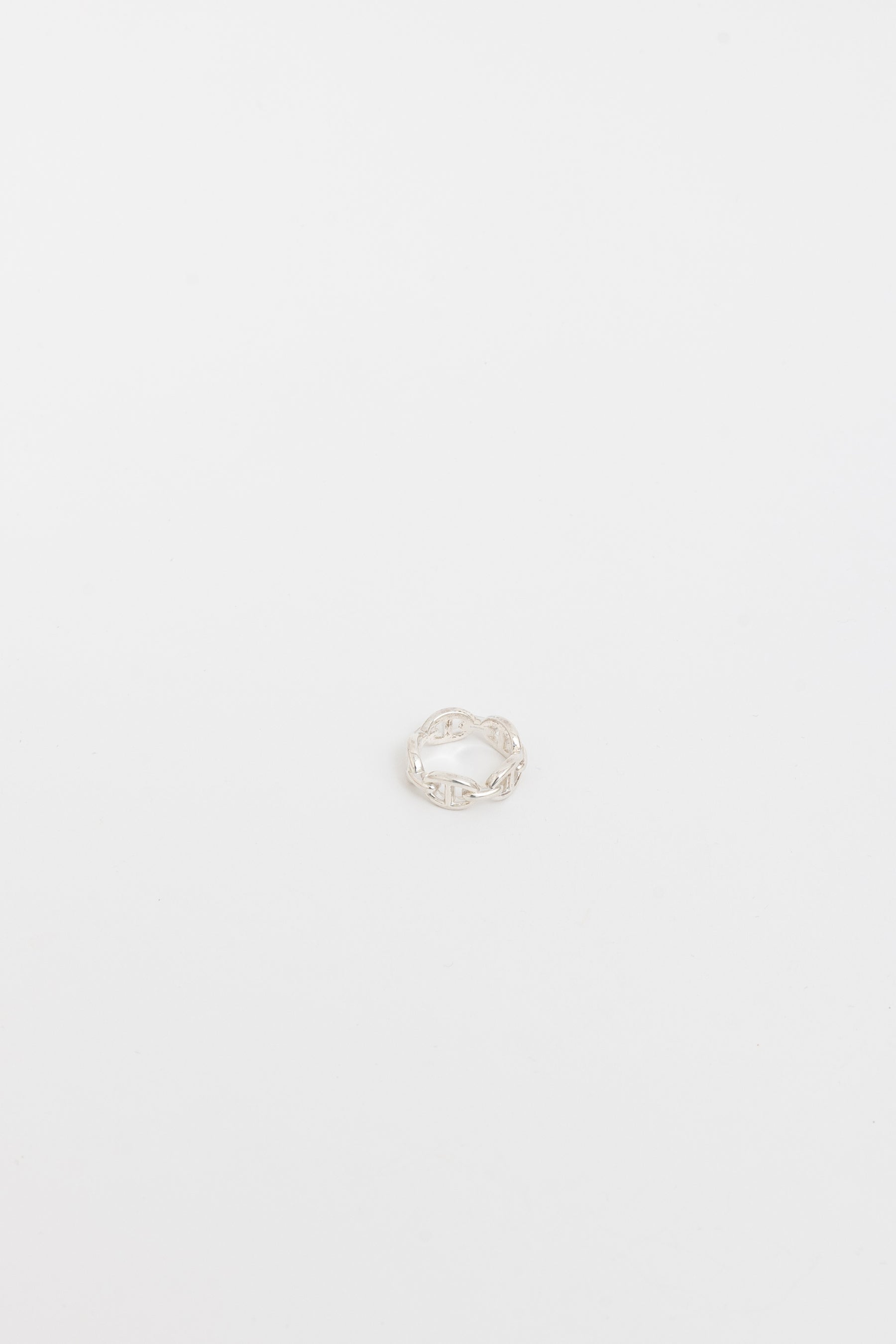 Chaine d'Ancre Enchainee Ring