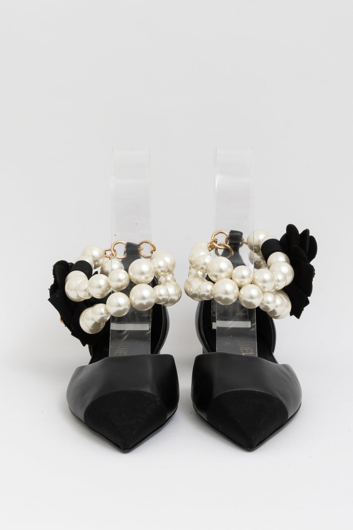 Pearl Pointed Toe Flats