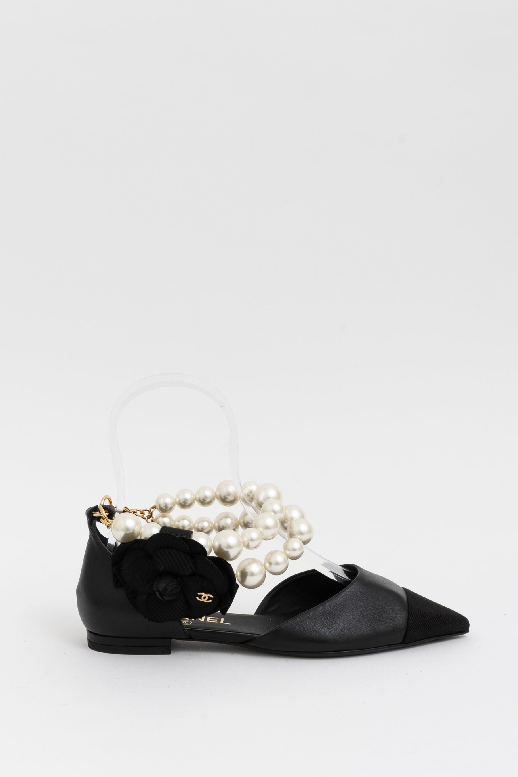 Pearl Pointed Toe Flats