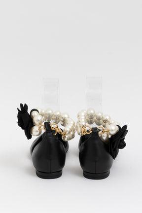 Pearl Pointed Toe Flats