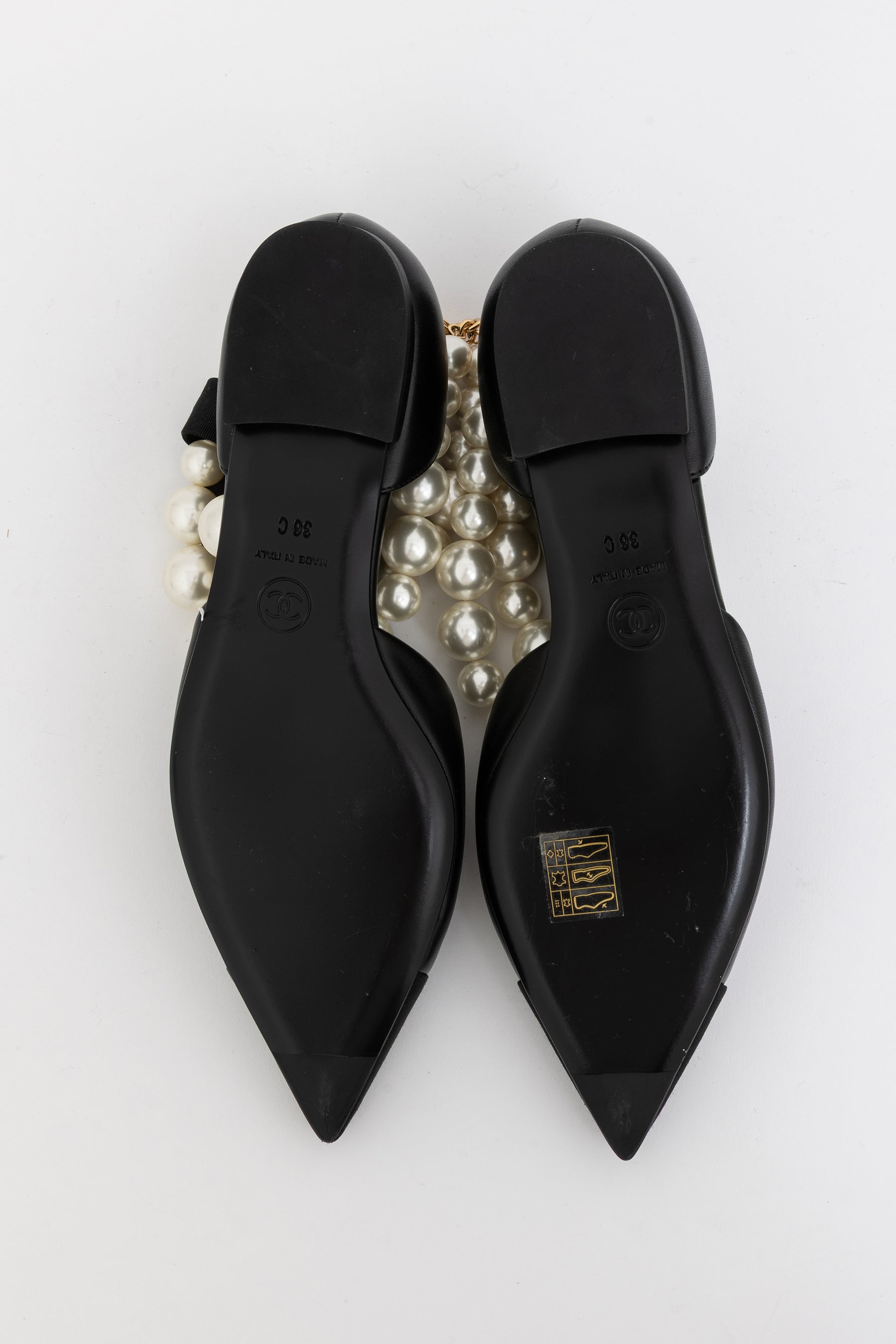 Pearl Pointed Toe Flats