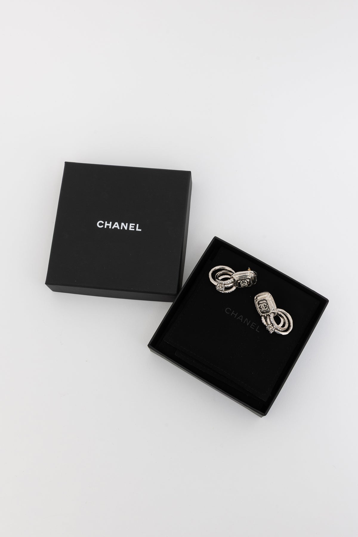 CC Drop Earrings