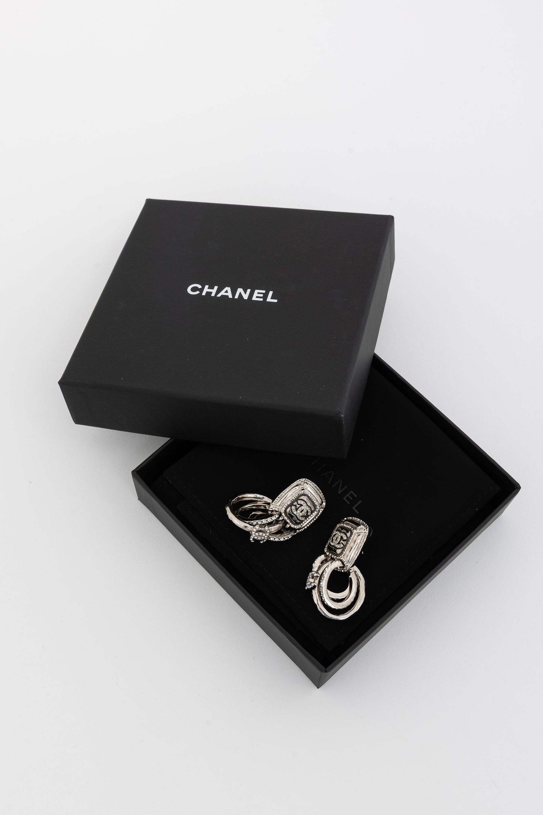 CC Drop Earrings